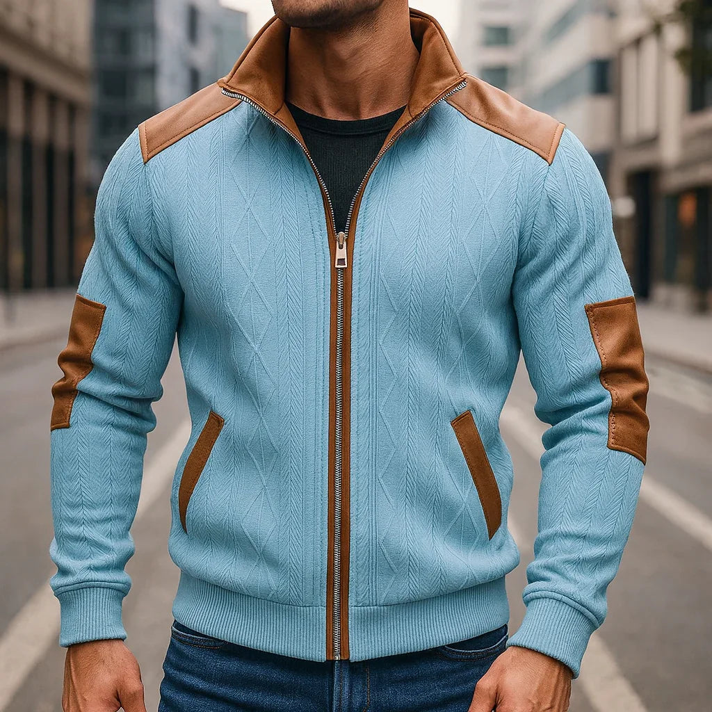 Belliman - Knitted Leather Jacket