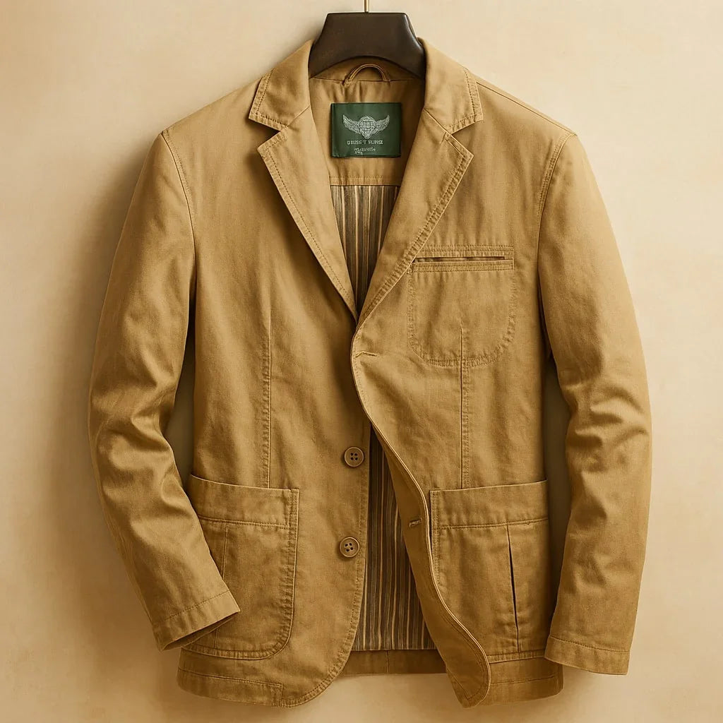 Federico Cotton Utility Blazer