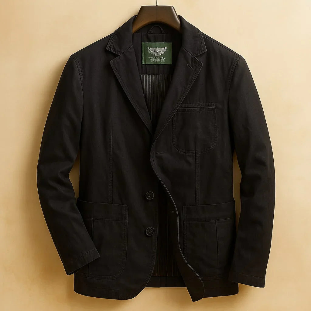 Federico Cotton Utility Blazer