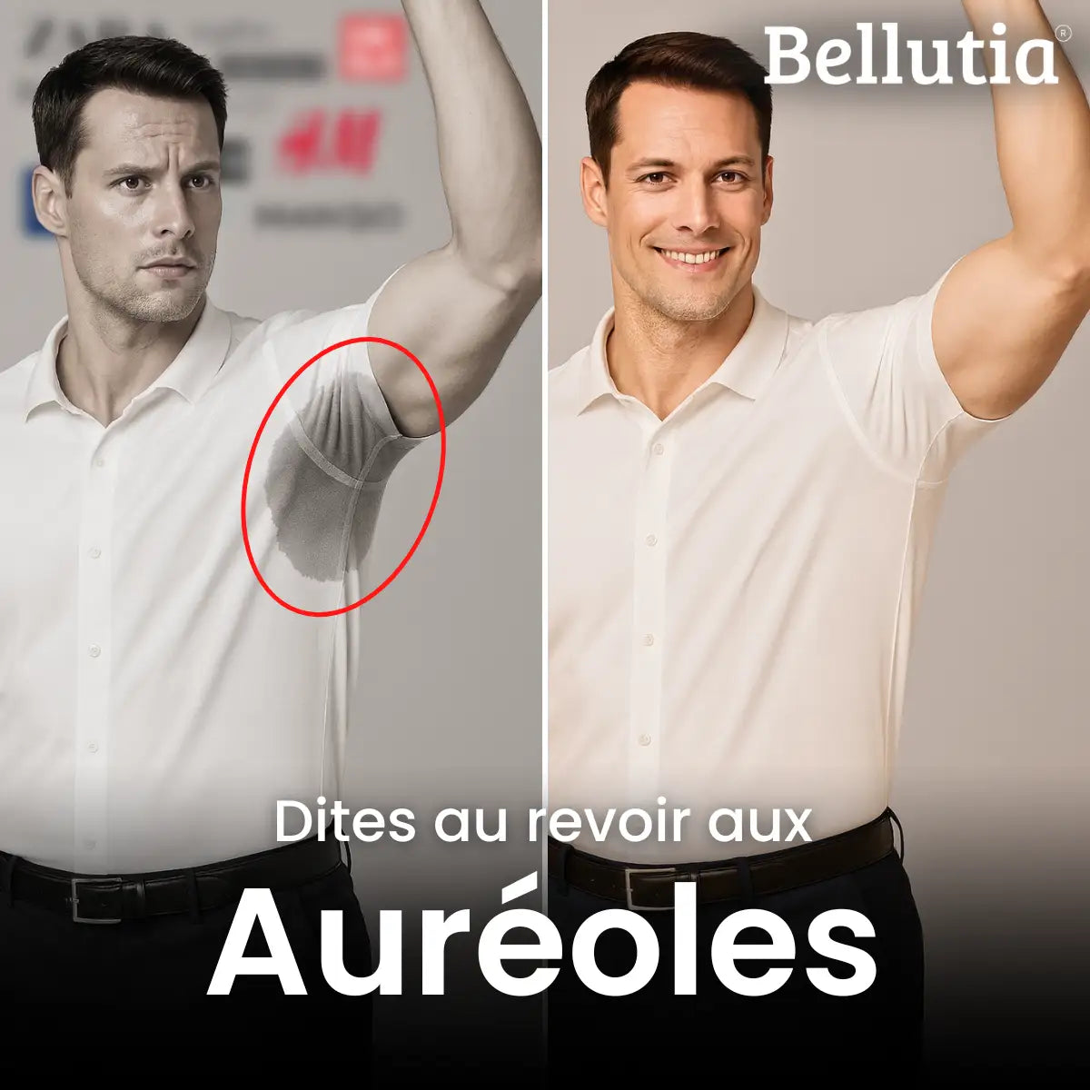 Chemise Ajustée à Manches Courtes