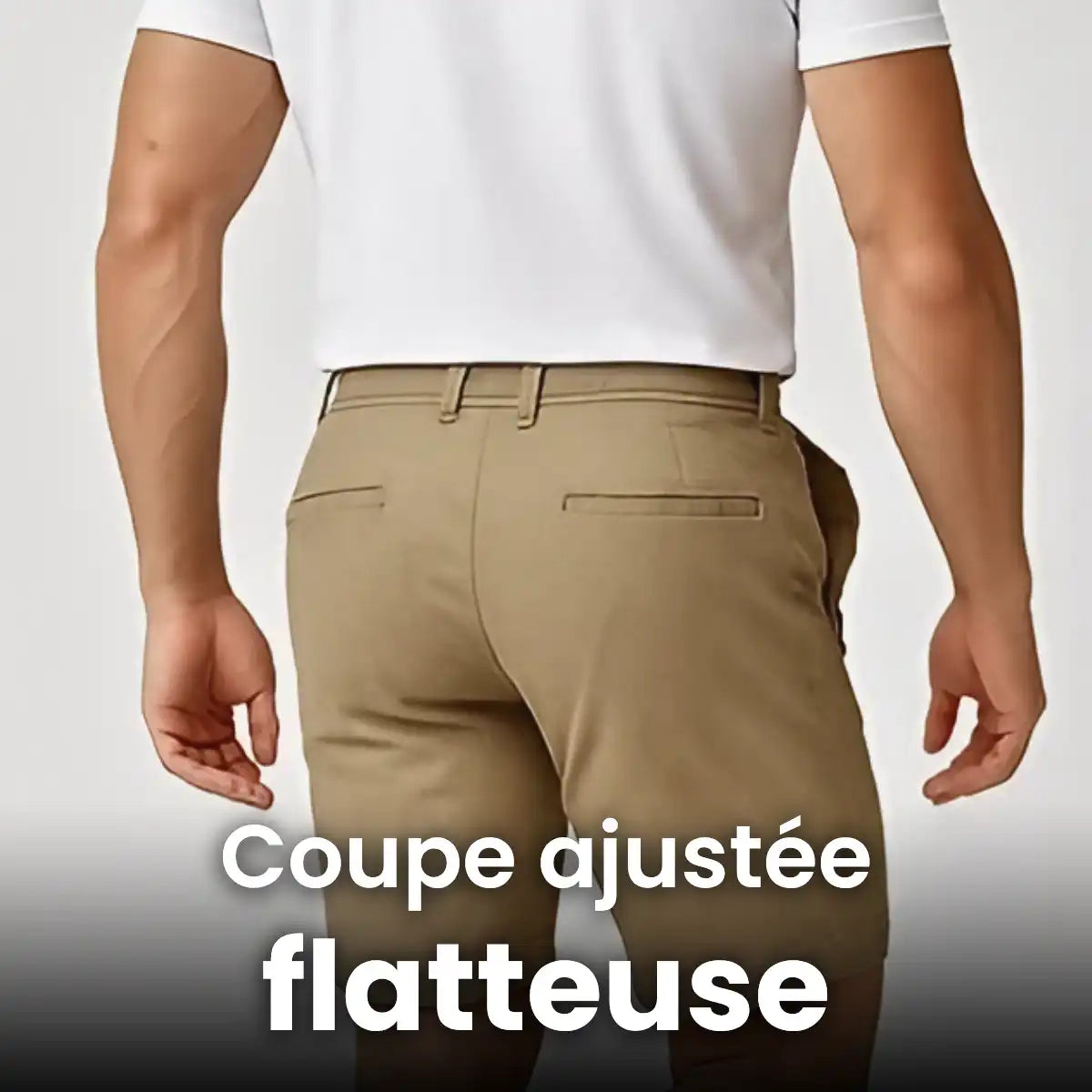 Short en coton extensible MorphoFit™